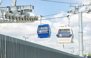 El teleférico "prende la pámpara" del valor de las viviendas en Los Alcarrizos Teleférico de Los Alcarrizos en prueba