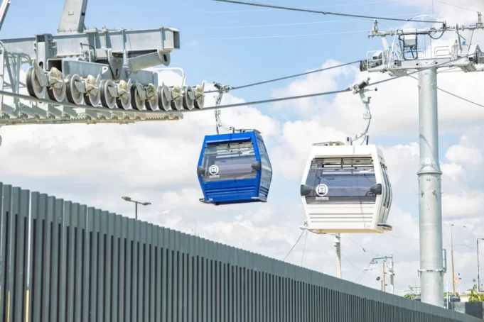 El teleférico "prende la pámpara" del valor de las viviendas en Los Alcarrizos Teleférico de Los Alcarrizos en prueba