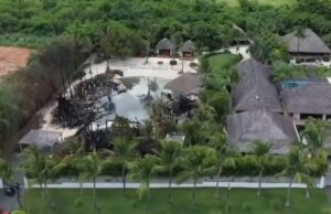 Así quedó la villa de Marc Anthony en Casa de Campo tras incendio