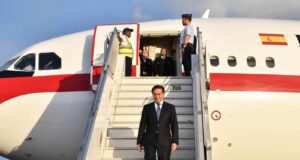 El canciller de España llega a la República Dominicana