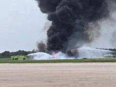 Un avión se accidenta en La Romana