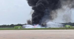 Un avión se accidenta en La Romana